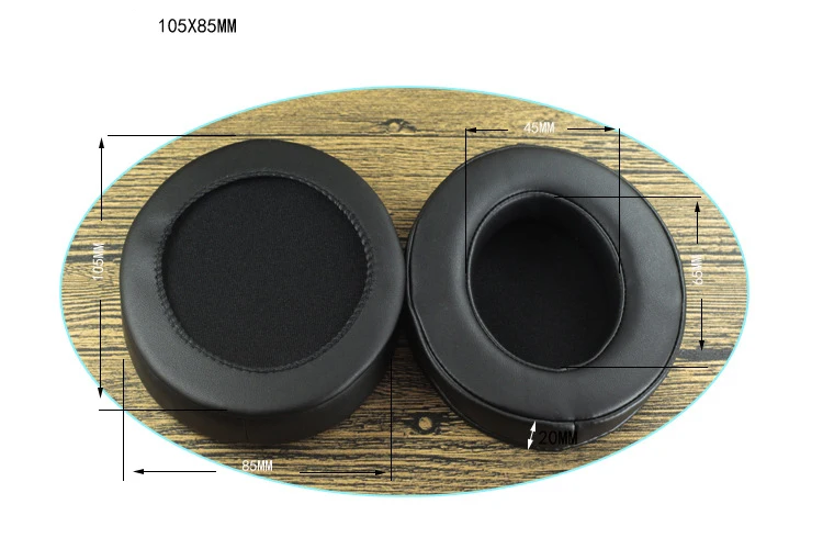 Headphone Pads Sponge Pad Replacement Earpad Cushion Cover for Plantronics RIG 500 RIG500 PRO Headphone