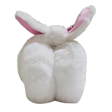 Лидер продаж, милые плюшевые наушники с бабочками, Завязывающиеся уши, зимние теплые регулируемые женские наушники, подарок orejeras de invierno sea3