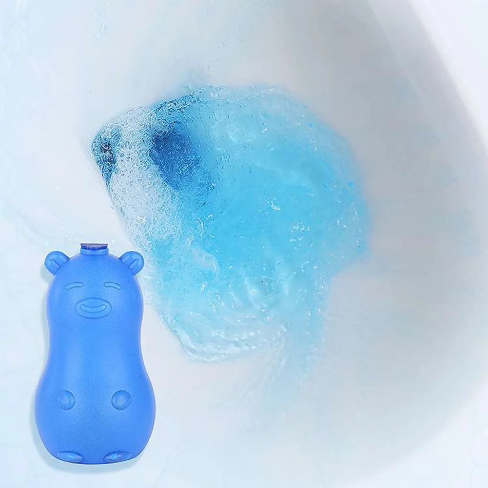 Ванная комната эффективная Свинья Форма Туалет очиститель устраняет запахи быстро практичный дезинфицирующий пятновыводитель бытовой свежий запах