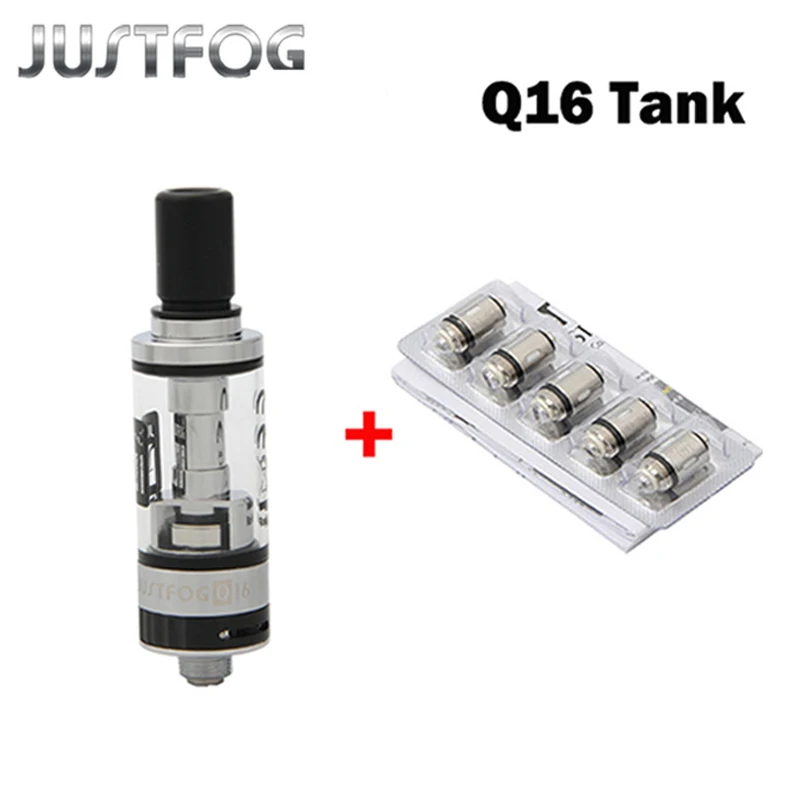 Tanio Oryginalny JUSTFOG Q16 Clearomizer 2ml zbiornik do e-papierosa Atomizer sklep