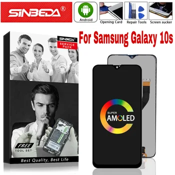 

6.2 inches 100% Test Super AMOLED For Samsung Galaxy A10s LCD Display Touch Screen Digitizer With Frame Assembly High Quality l