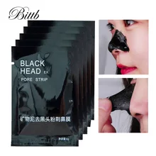 Bittb, 6 шт., уход за кожей лица, средство для удаления черных точек, удаляющее черные головы, маска для удаления пор, полоски, лечение акне, пилинг, маска для носа, макияж