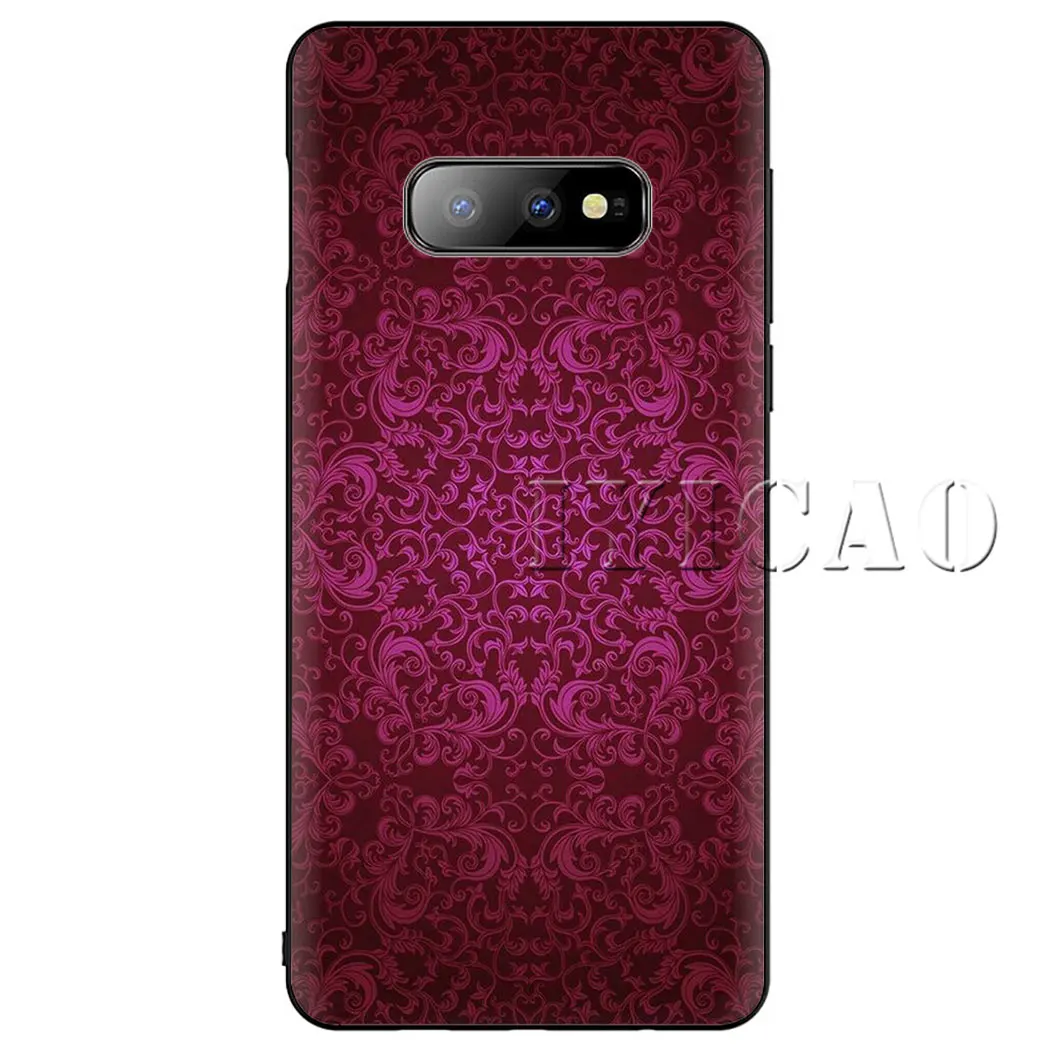 6 IYICAO Мягкий силиконовый чехол для samsung S6 S7 S8 Edge S8 S9 S10 Plus S10e - Цвет: 6