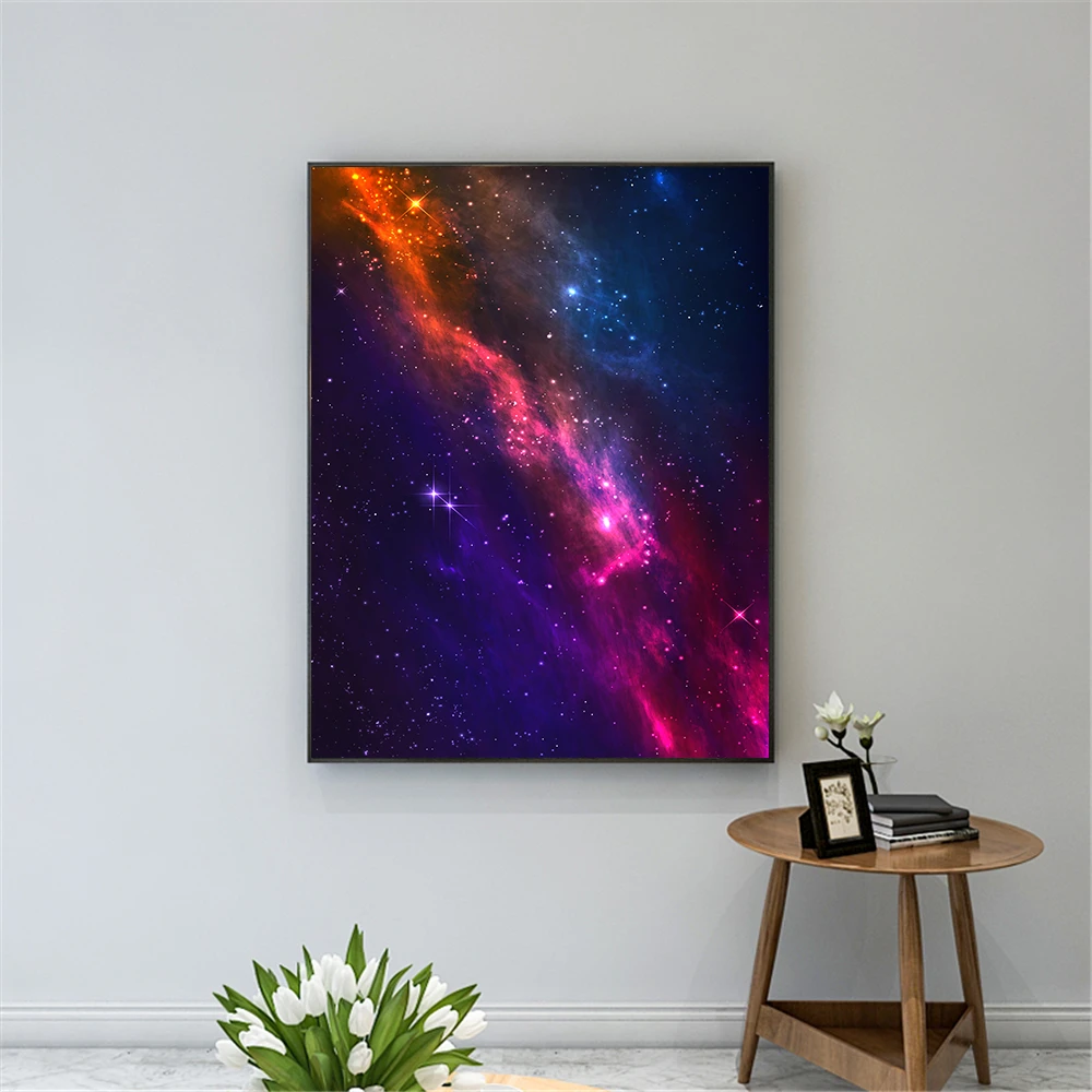 space wall art canvas