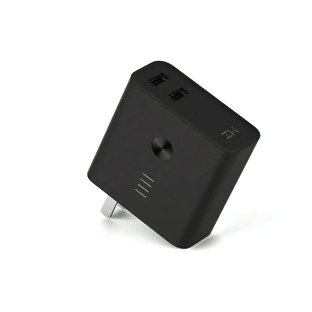 

Portable Charger 6500mAh With Dual USB Wall Charger, Foldable Plug and Quick Charge 3.0, Battery Pack