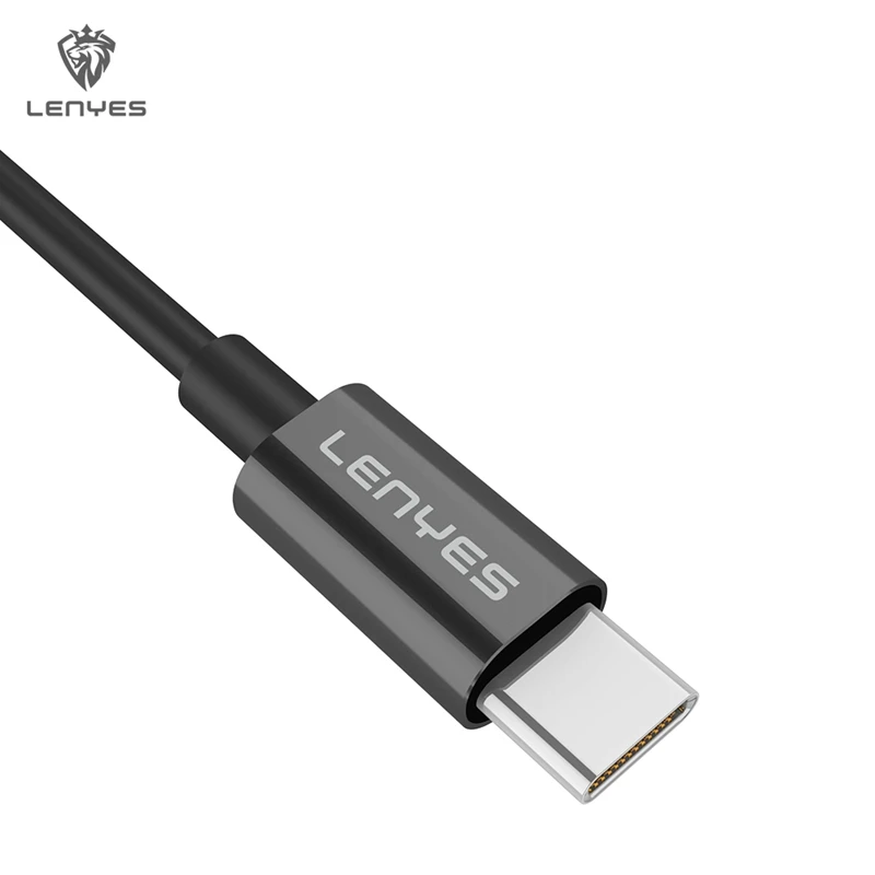 Lenyes 5A кабели для зарядки на выходе 1 м 3ft TPE линия передачи данных Micro To Typc C синхронизировать мобильный телефон кабель для зарядного устройства Розничная LC511