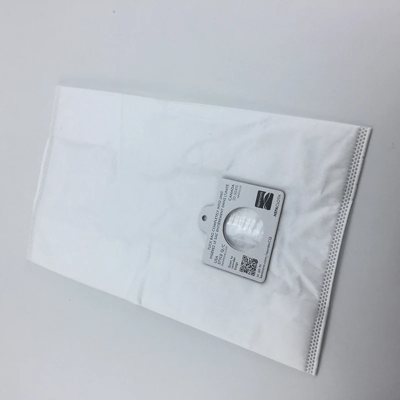 XMX-HEPA вакуумный мешок мешка для сбора пыли 10 штук для Kenmore Q/C 81714/81214/21814/81414/81614 HEPA бак вакуумный мешок качество HEPA из искусственных волос
