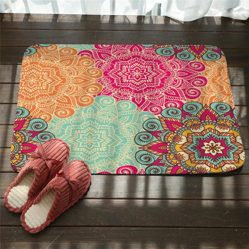 NonSlip Mandala Doormats Various FREE Delivery