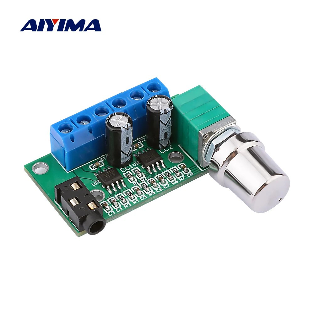 

AIYIMA Digital Power Amplifier Board 20W Stereo Class D Full Frequency Amplifiers Sound Amplificador Speaker Home Theater DIY