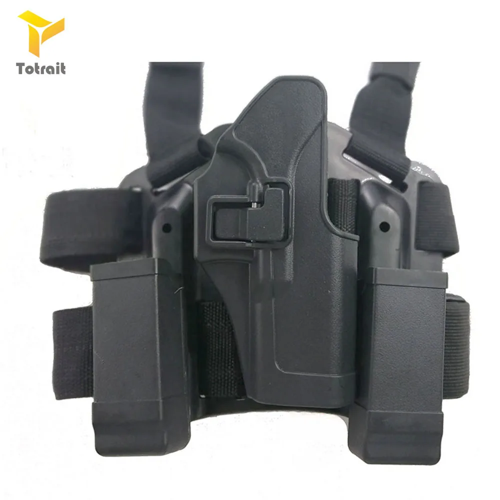 

TOtrait Tactical Hunting Fit For Glock 17 19 22 23 31 32 Airsoft Pistol holster Military Hunting Leg holster gun Holster