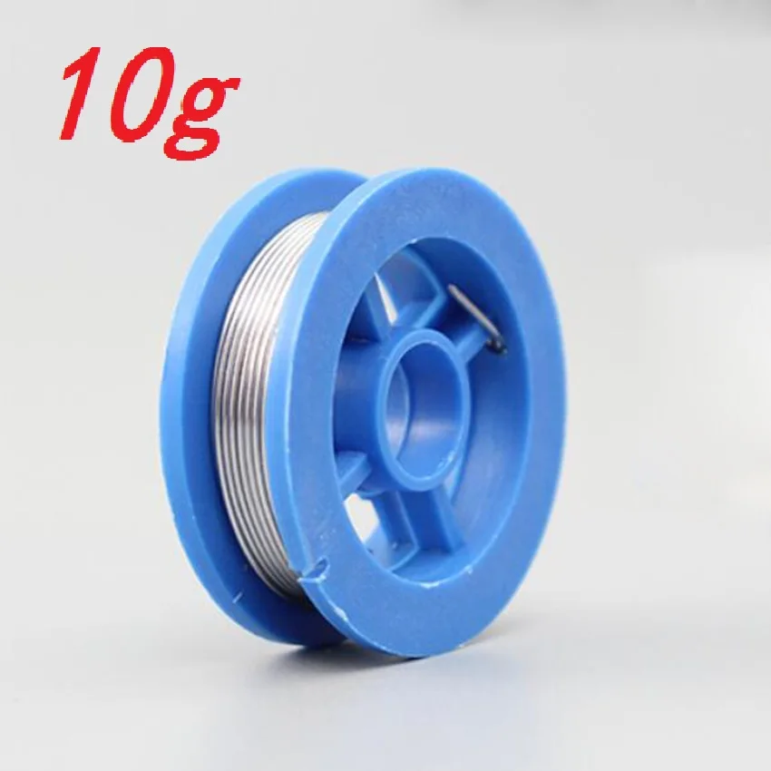 NEW 100g 0.6/0.8/1/1.2 63/37 FLUX 2.0% 45FT Tin Lead Tin Wire Melt Rosin Core Solder Soldering Wire Roll No-clean