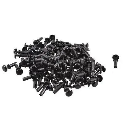 

100 Pcs Disassemble Nylon Push Rivets Fasteners for 6.5-7.5mm Thick Panel