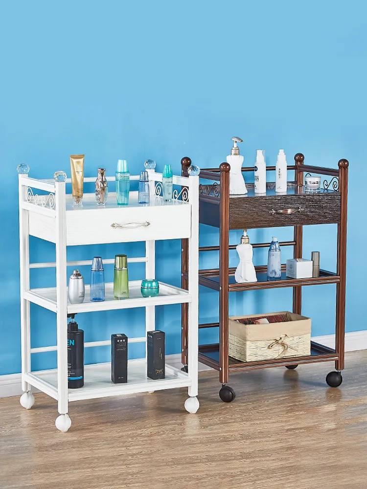 

Natural detox rong che Multi-functional European Style Special Offer Closeout Beauty Salon Only Trolley Storage Shelf China Mobi