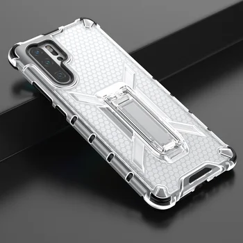 

For Huawei P30Pro P30lite Case Shockproof Airbag Honeycomb Stand Phone Cover For Mate 20X Mate 20Pro 8X Y7 Nova5 Case