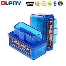 V1.5 Mini Elm327 obd2 scanner OBD auto Bluetooth diagnose tool code reader automotive tools diagnostic scanner for car obd