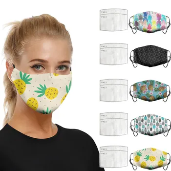 

5PC Windproof Foggy Haze Anti-spitting Mask Mouth Mask Reuseable Mouth Mask Washable Mouth Face Mask Mouth Cover Cloth mondmaske