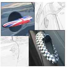 Стиль дверная ручка Стикеры наклейки для BMW MINI COOPER Countryman R50 R52 R53 R55 R56 R57 R58 R59 R60 R61 R62