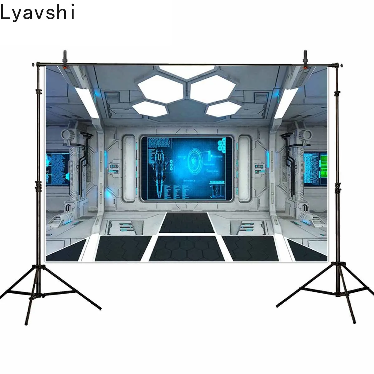 Lyavshi Фон фотографии светильник научной фантастики космический корабль интерьера