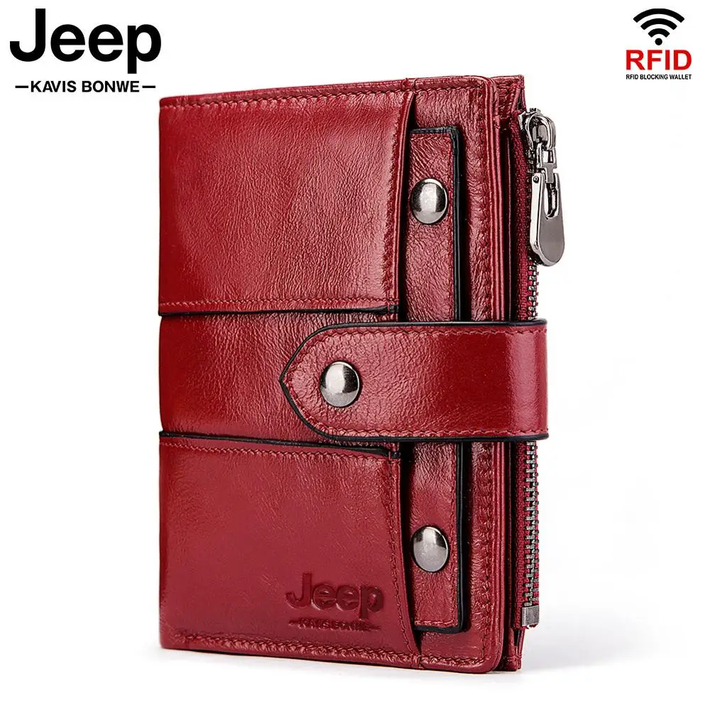 

2020 RFID Cow Leather Women Clutch Wallet Fashion Short Style Female Coin Purse Portomonee Clamp For Phone Bag Ladies New Purse