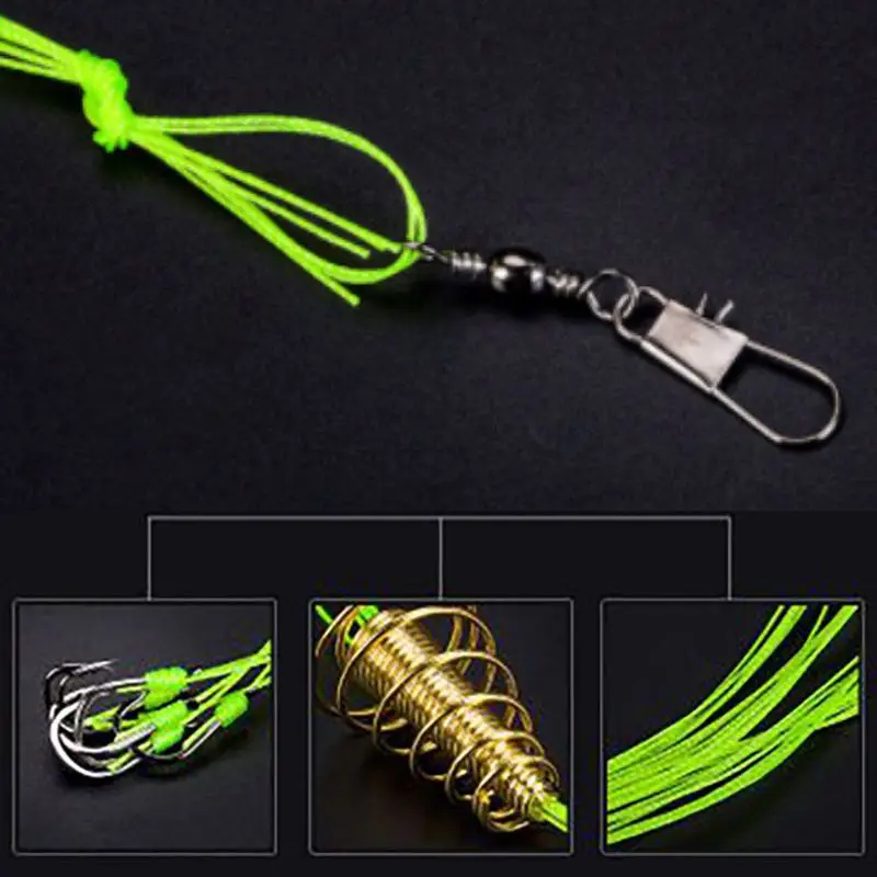 4Pcs/Set Explosion Fishing Hooks Fishing Hooks Pack Tackles with Barb High Carbon Steel Fishing Accessories