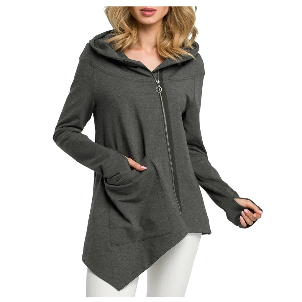 hoodies women hoody sudadera mujer bluzy damskie moletom feminino inverno bluza damska oversized hoodie Solid Long Sleeve Z4