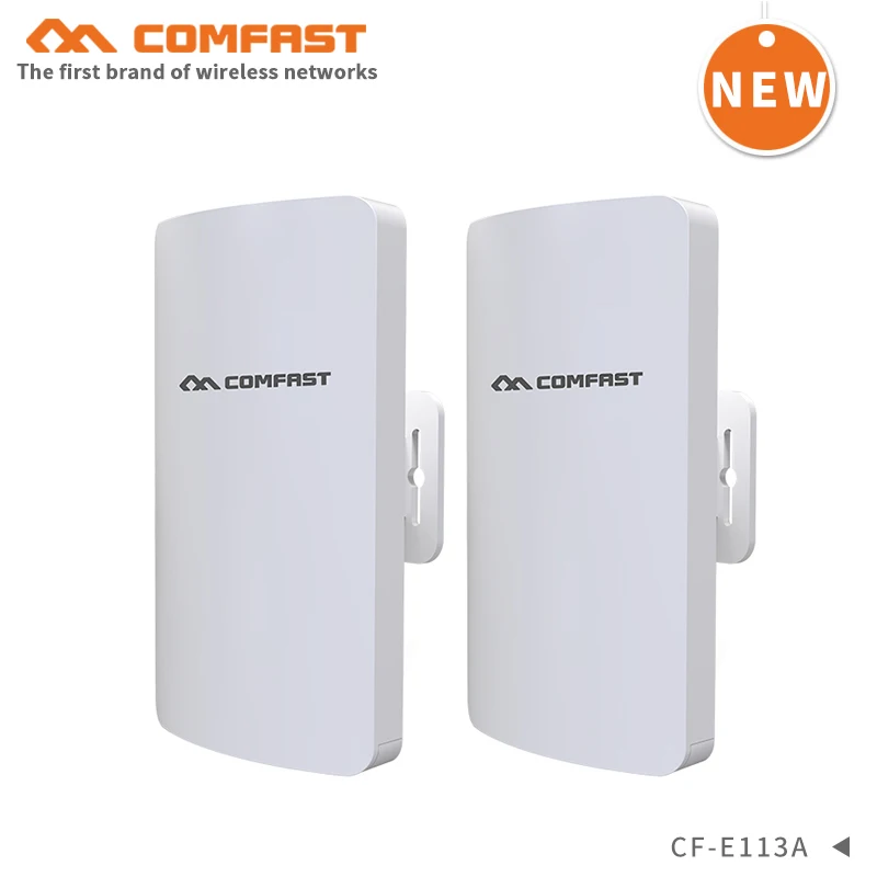 

2pc 3KM One Click Pairing 5G high power Outdoor CPE Bridge 300Mbps WiFi Repeater Access point amplifier Wifi Antenna Nanostation