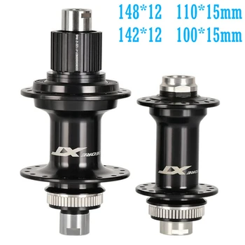 

32 Holes MTB Hubs XT M8110 FH BH M8100 Bicycle Centerlock Disc Brake 12 Speed MICRO SPLINE Hub E-THRU Axle 12s Bike Hub