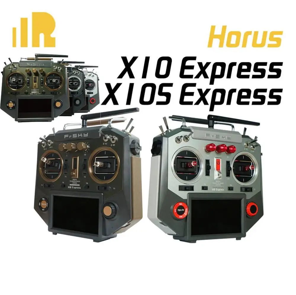 Передатчик FrSky Horus X10 X10S Express имеет 24 канала с более быстрой скоростью передачи данных и низкой задержкой для RC FPV Racing Drone