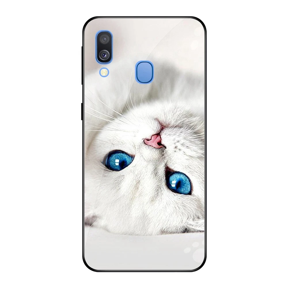 Чехол из закаленного стекла для телефона чехол samsung Galaxy A40 A405FD A405FN SM 5 9 дюймов