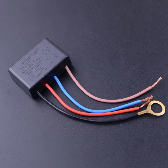 On Off Touch Switch 120V to 240V With Surge Absorber for LED Lamp
