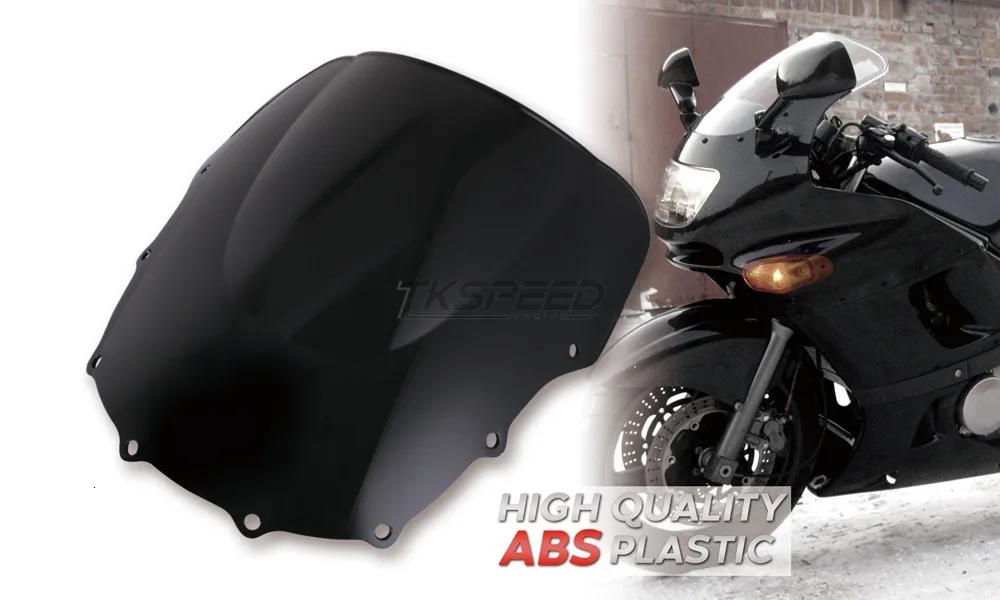 МОТОЦИКЛ ABS лобовое стекло для Kawasaki ZZR400 ZZR600 ZZR 400 600 1993-2007 1999 2000 01 02 03 04 05 06 Windscherm