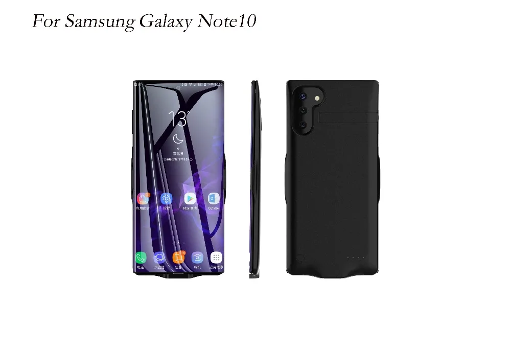 6800 мАч внешний резервный чехол для зарядки samsung Galaxy Note10/Note10 5G с usb-портом