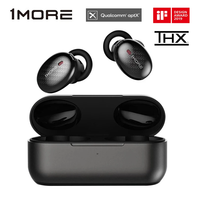1More Noise Cancelling Headphones True Wireless Bluetooth Compatible Dual Microphone Stereo Sound AAC Earphone In-ear Earbuds |
