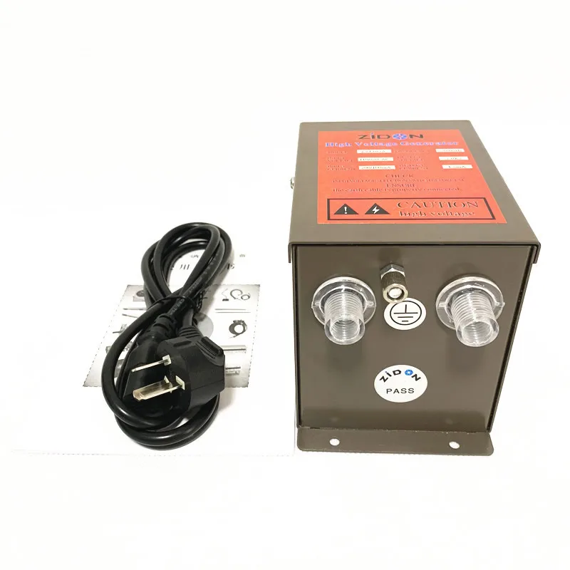 

Ionizer ST-403A, high voltage AC adapter 7kv ion wind rod uses electrostatic processor. Air Pressure: 5-7 Bars