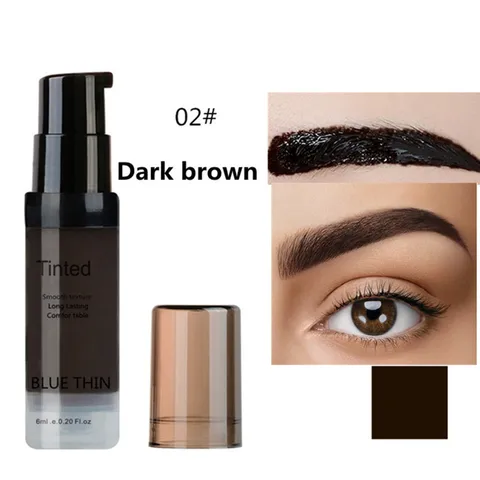 Gel Waterproof Lasting Waterproof Smooth Makeup Brown Enhancer Tint Cream Eyebrow Wax Dye Cream Women Paint Cosmetics