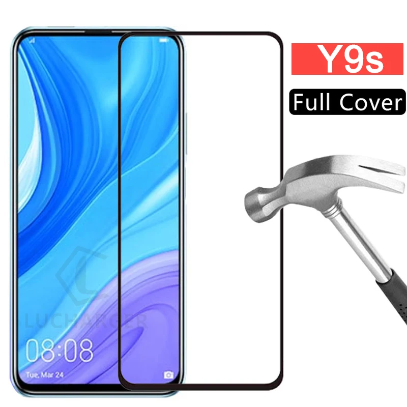 Чехол для huawei y9s защитная пленка экрана из закаленного стекла на y 9 s y9 6 59 Защитная