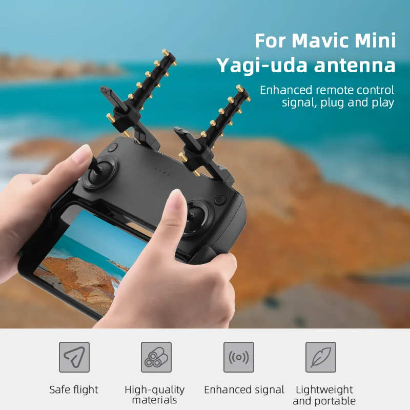 2 шт. усилитель антенны для Mavic Mini/Mavic 2pro / Zoom /AIR /Spark пульт дистанционного