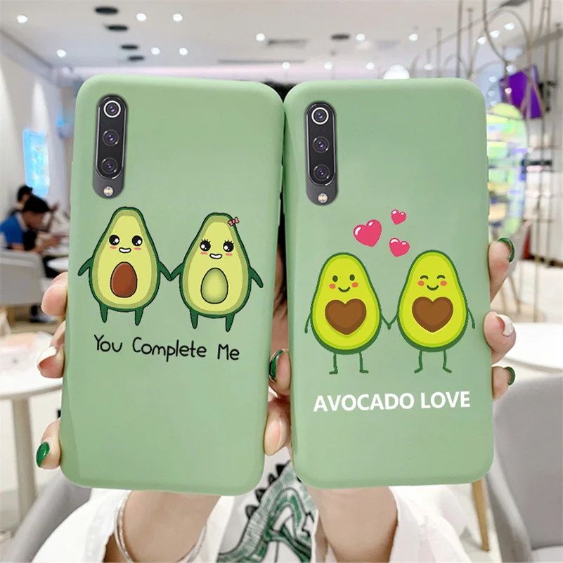 Силиконовый милый чехол для телефона с авокадо Xiaomi Redmi 4X 6A 7A 8A 4A 5 Plus S2 K20 Note 5A 6 7 8 Pro 8T