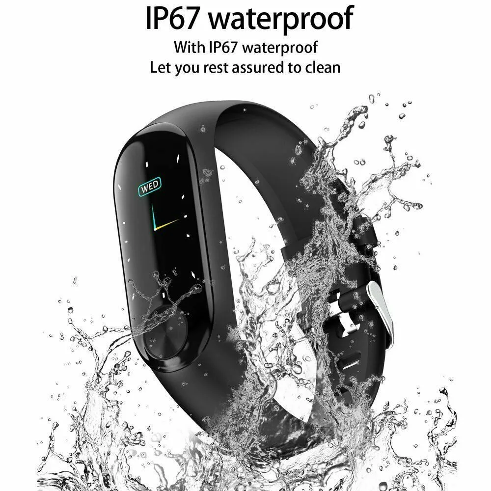 Новинка 1 шт. Высокое качество Смарт-часы фитнес-трекер Bluetooth сердечного ритма кровяное давление для Android iOS аксессуары для смартфона