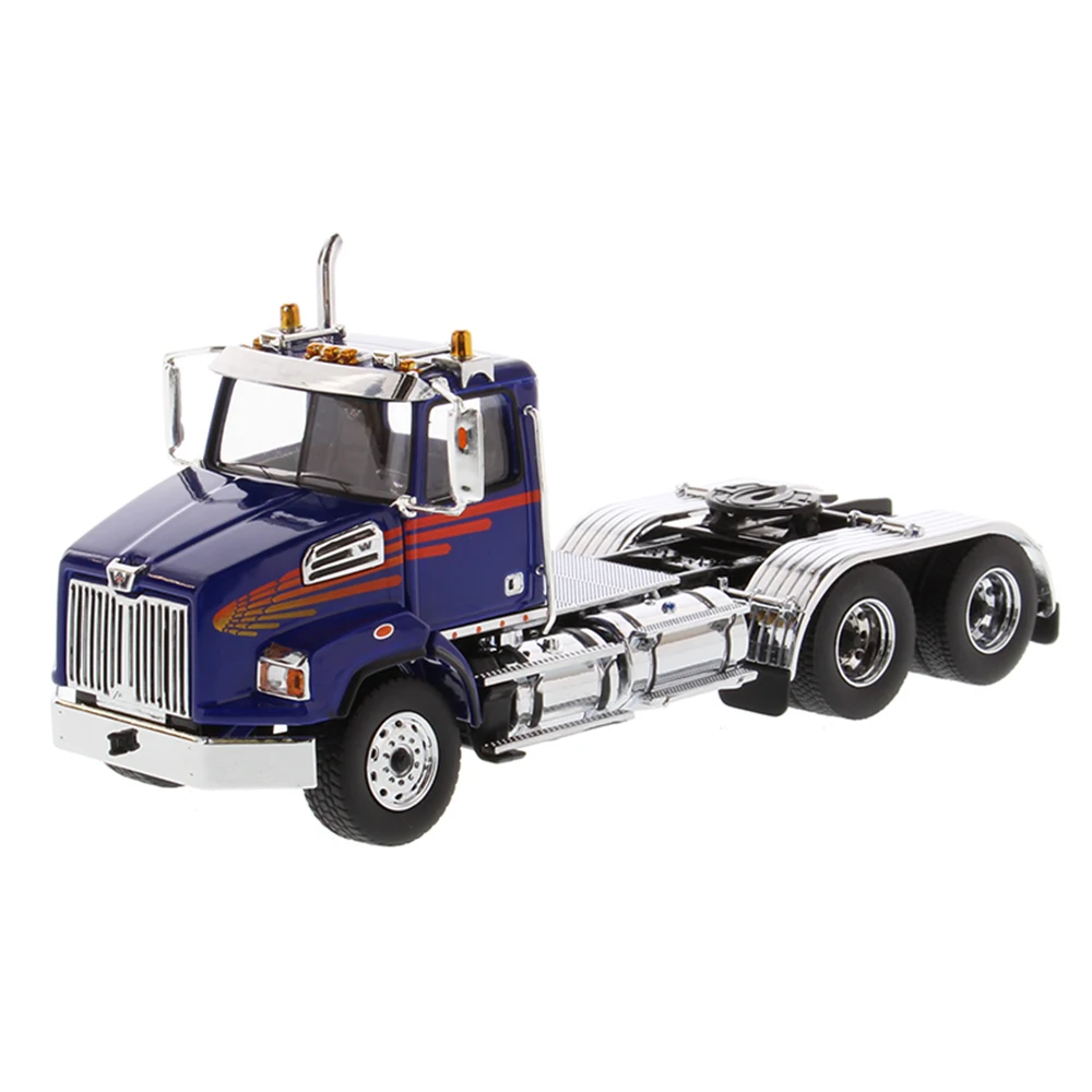 truck 1/50 шкала Western Star 4700 SF Tandem Day Cab в синем цвете для людей в возрасте 14 лет и старше - Цвет: truck