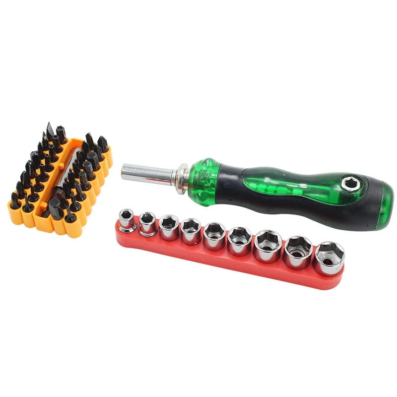 43 в 1 многофункциональная отвертка набор магнитных отверток Набор бит для домашнего набора инструментов