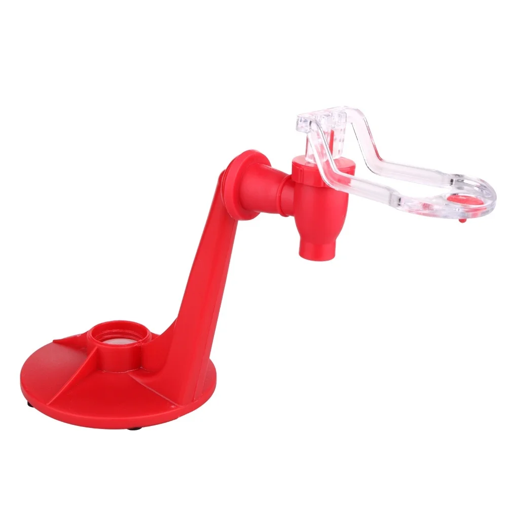Soda Cola Dispense Drinking Dispenser Plastic Red indoor Office Bar Tools Special Design Gadget Water Machine Tool