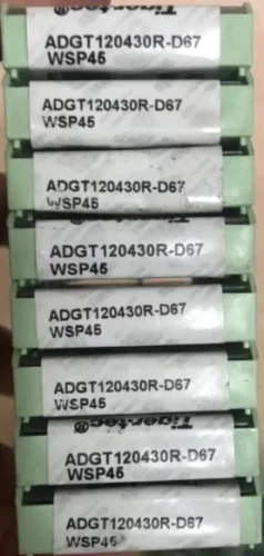 WALTER 10 шт карбидные вставки ADGT120430R-D67 WSP45
