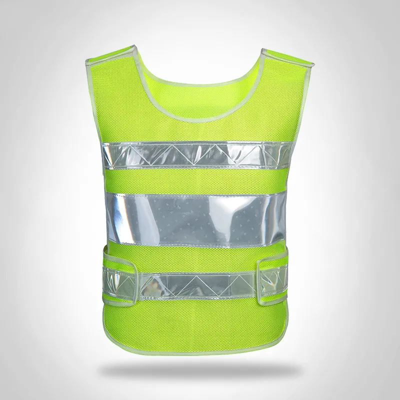 

Breathable Reflective Clothing Vest Night Light Driver Construction Site Safety Road Administration Majia Night Summer Railway