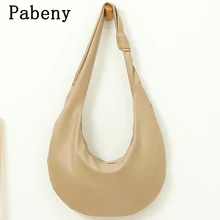 

Женская сумка-мессенджер в стиле ретро, Модный трендовый вместительный саквояж на плечо, Высококачественная Сумочка пельменей, уникальный ...