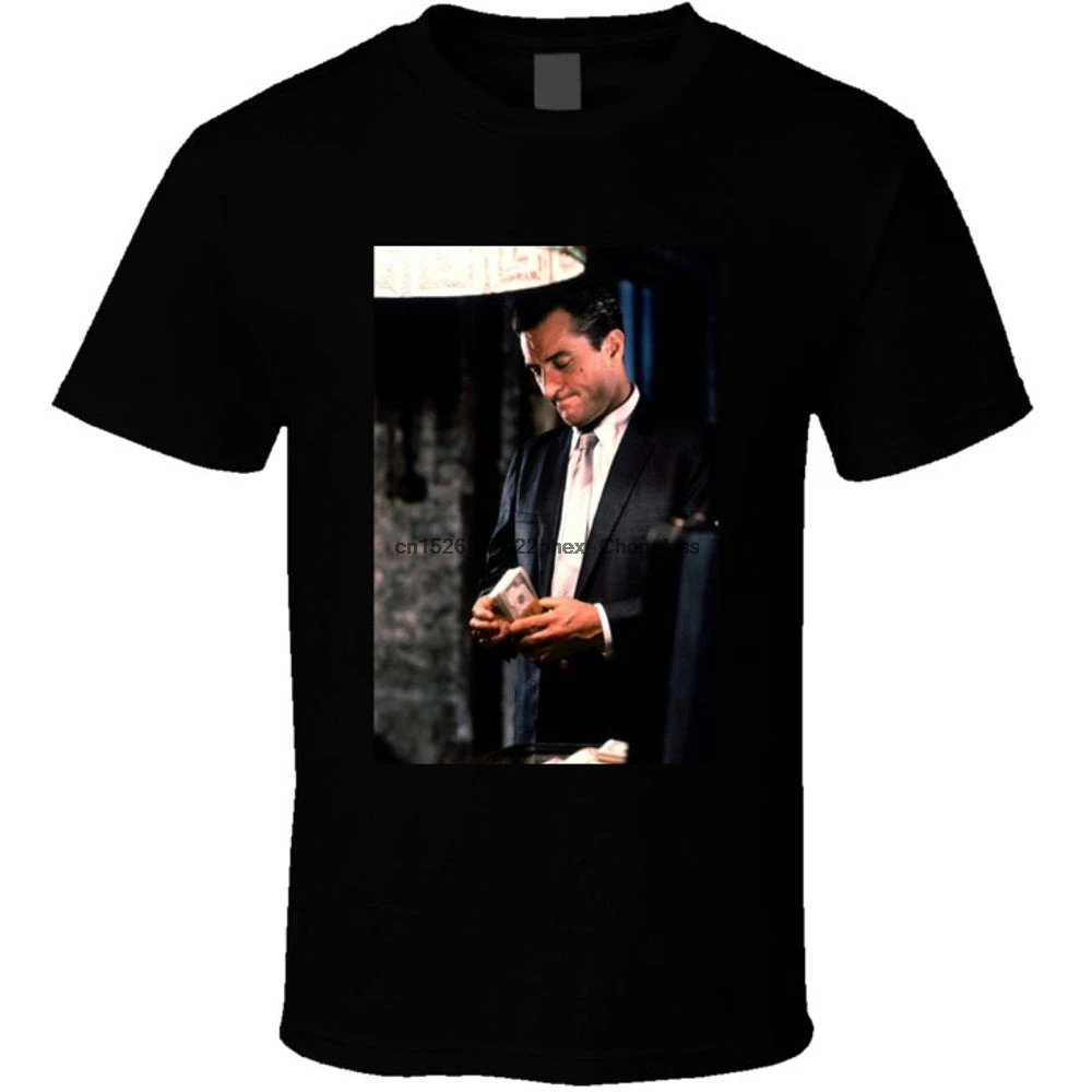 Роберт Де Ниро Jimmy Goodfellas 90s культовым футболка | Мужская одежда