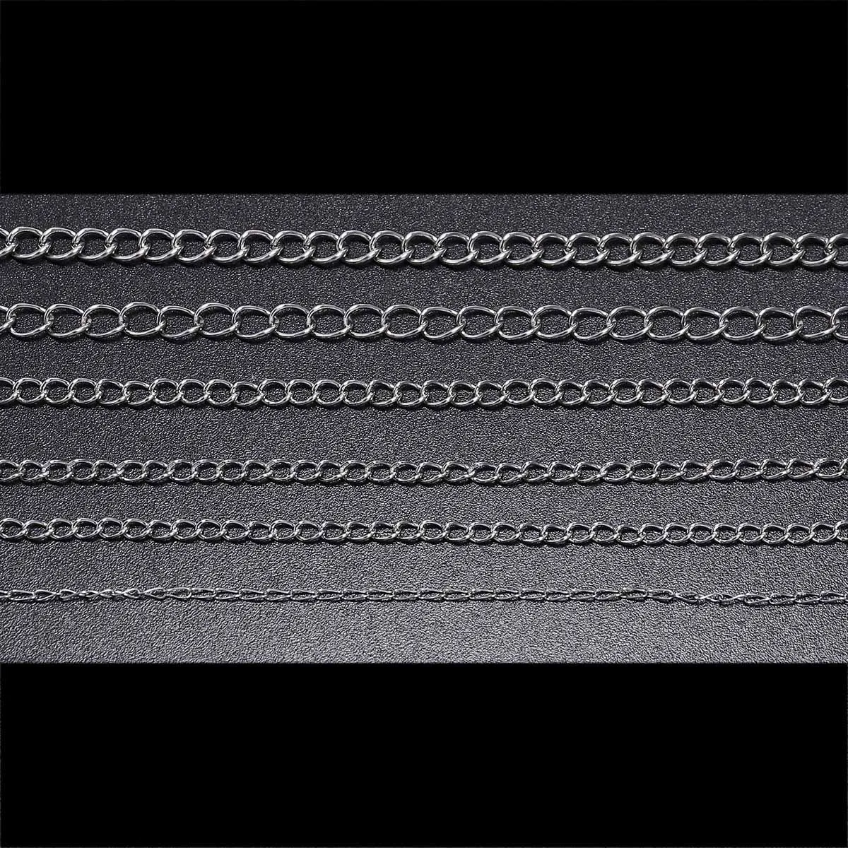 205 Pezzi Connettori A Sfera In Acciaio Inox Per Catene - 5 Misure Per Bracciali, Collane E DIY - Foto 9