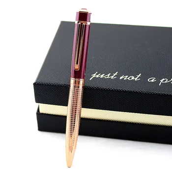

High-end fashion diamond Metal Ballpoint pen ball pen 0.7mm black student supplies business pen gift pen