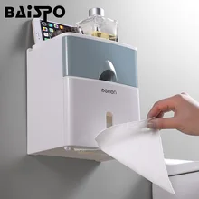 BAISPO портативный держатель туалетной бумаги гигиенический диспенсер для бумаги водонепроницаемый коробка ткани для ванной товары для дома, ванной