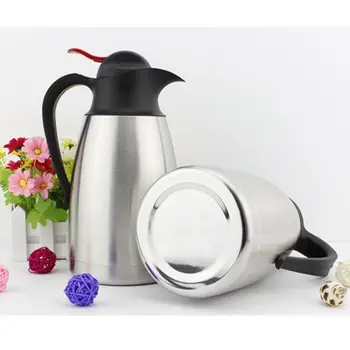 

YosHouse 820ML Stainless Steel Kettle Home Kitchen Kettle Teapot Coffee Pot Kettle Insulation Kettle Cooking Tool